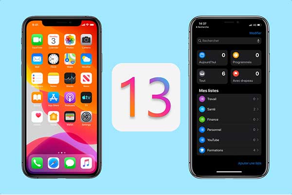 Principales nouveautés iOS 13